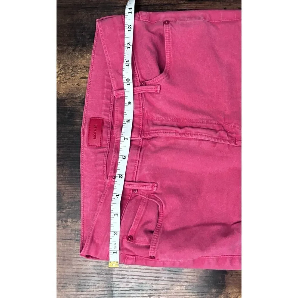 Mother Mid Rise Dazzler Ankle in Fruit Punch Jeans Size 26